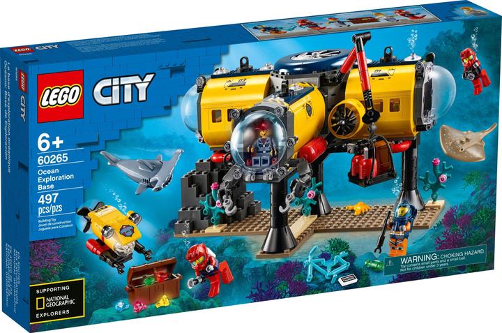 Productafbeelding LEGO City End-Of-Live Set Meeresforschungsbasis - 60265 NEU! Teile 497x (60265)