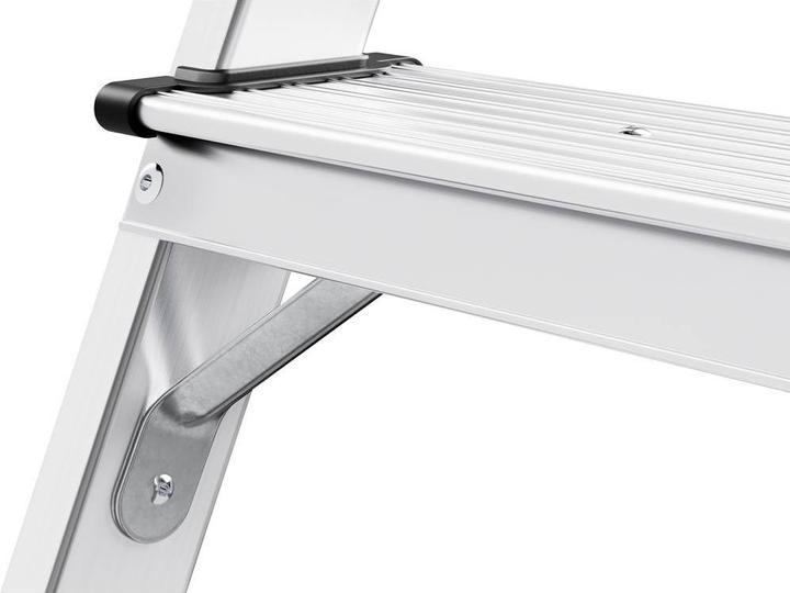 Actual product image Hailo D60 StandardLine, aluminium stepladder, 2x3 steps (Stile, 68 cm)