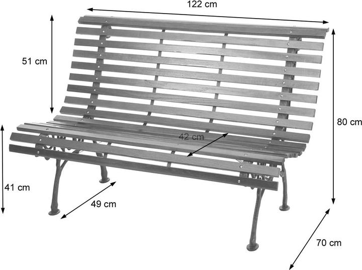 Image du produit Jamb Banc de jardin