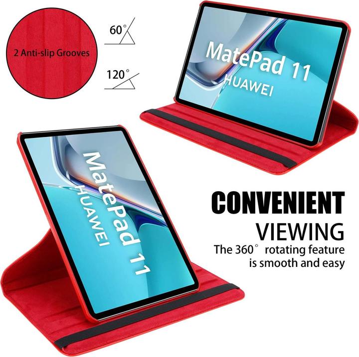 Actual product image Cadorabo Tablet Book Rubber (NO Wake Up) Cover (Huawei MatePad 11 (2021))