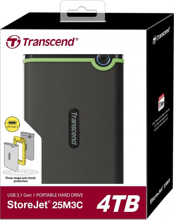 Produktbild Transcend StoreJet 25M3C (4 TB)