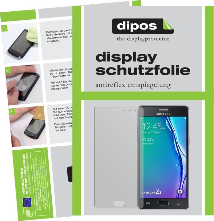 Actual product image Dipos Screen Protector Anti-Glare (6 Piece, Samsung Galaxy Z3)