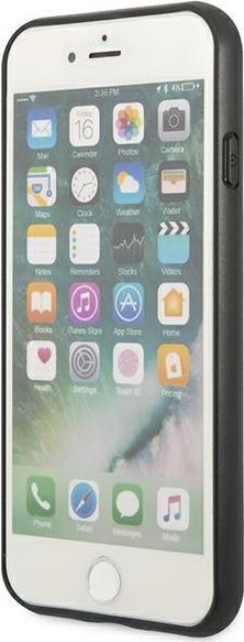 Immagine prodotto Guess GUHCI8G4GFBR iPhone SE 2022 / 2020 / 7 / 8 brązowy/marrone custodia rigida 4G Metal Gold Logo (Apple iPhone SE (terza generazione), Apple iPhone SE (seconda generazione), Apple iPhone 7)