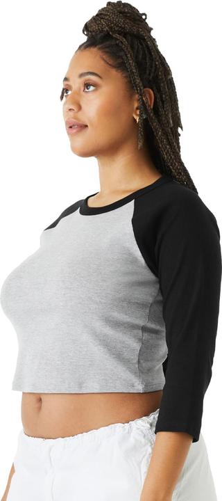 Produktbild Bella Canvas Kurzes Top Raglanärmel 34 Ärmel (M)