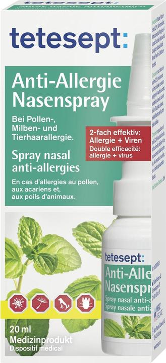 Immagine prodotto Tetesept Spray nasale antiallergico 20 ml (1 Pezzo/i)