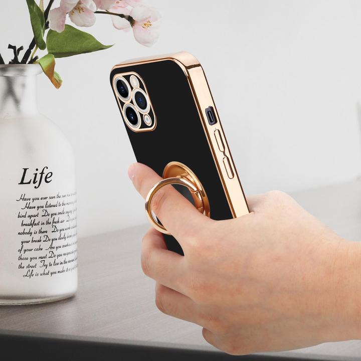 Immagine prodotto Cadorabo Custodia per Apple iPhone 11 PRO MAX in TPU con protezione della fotocamera e anello Stile LM089 (Apple iPhone 11 Pro Max)