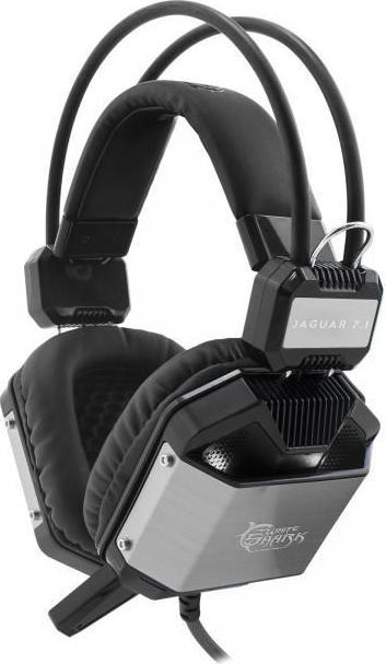 Immagine prodotto White Shark Cuffia GH-1646 Jaguar-7.1 Nero/Argento (Cablato)