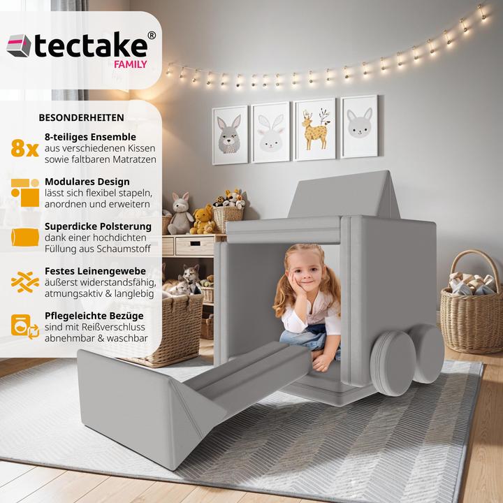Image du produit tectake Canapé de jeu Lilly (Canapé pour enfants)