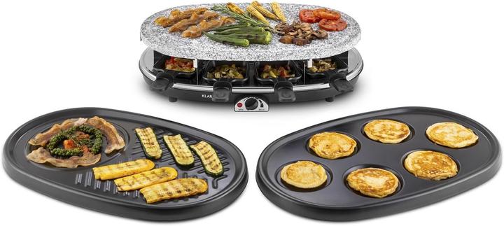 Produktbild Klarstein Steaklette, 4-in-1, Ohne Untersetzer/Holzspatel