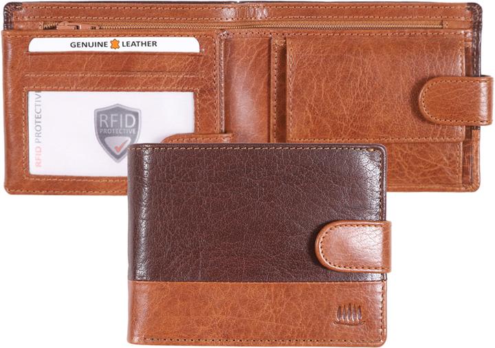Produktbild Giorgio Carelli Herren Geldbörse m. RV im Notenfach, RFID
