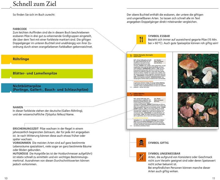 Produktbild Kosmos Essbare Pilze und ihre giftigen Doppelgänger (Deutsch, Hans E. Laux, Andreas Gminder, 2022)