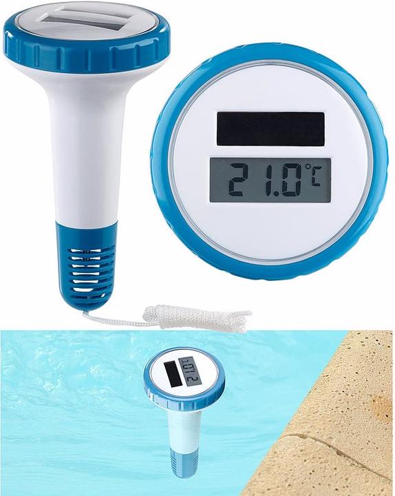 Actual product image Infactory Digital Solar Pond & Pool Thermometer