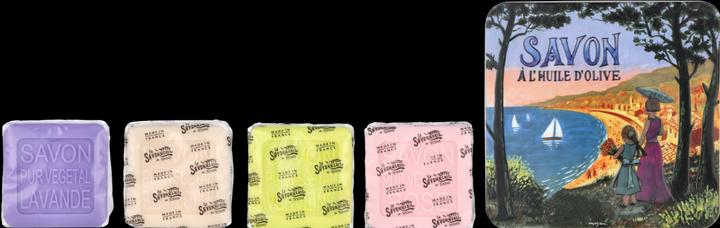 Produktbild Benois Discop La Savonnerie De Nyons Soap Bar Set 4 Pcs - Cote D'Azur (Hartseife)