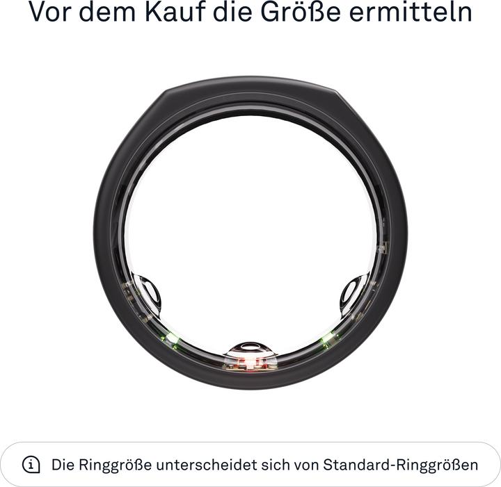 Actual product image Oura Ring Gen3 Heritage (13, Stealth)