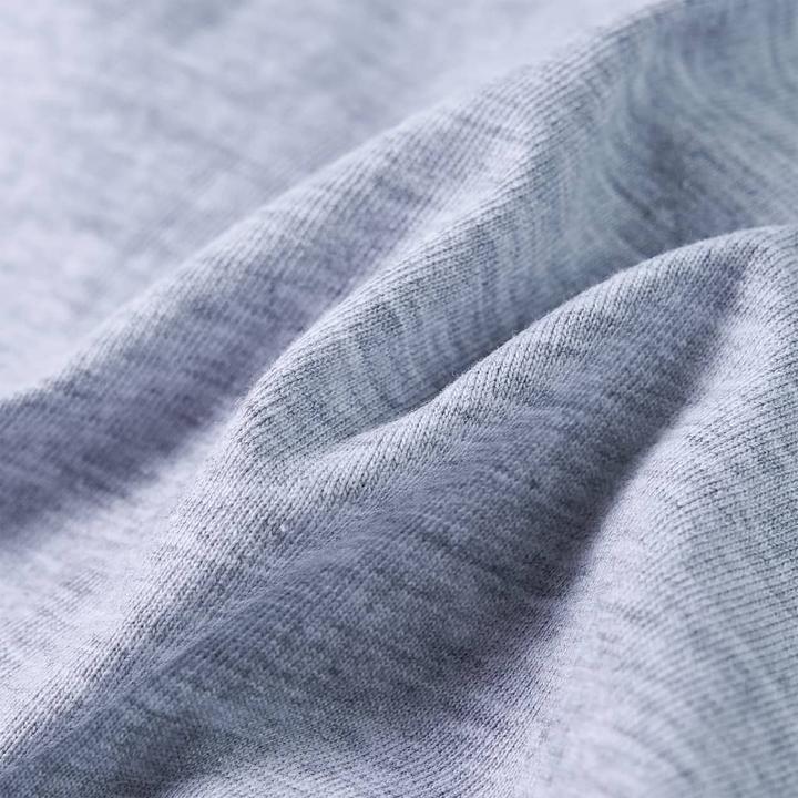 Actual product image VidaXL Children's long-sleeved shirt grey melange 140,Material: 95 (140)