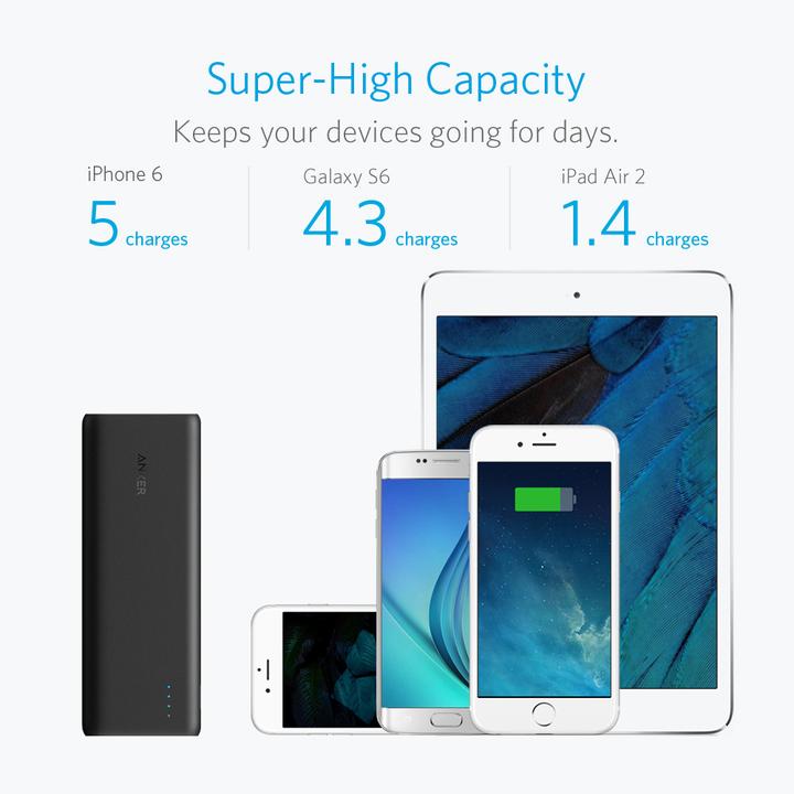 Image du produit Anker PowerCore (15600 mAh, 78 Wh)