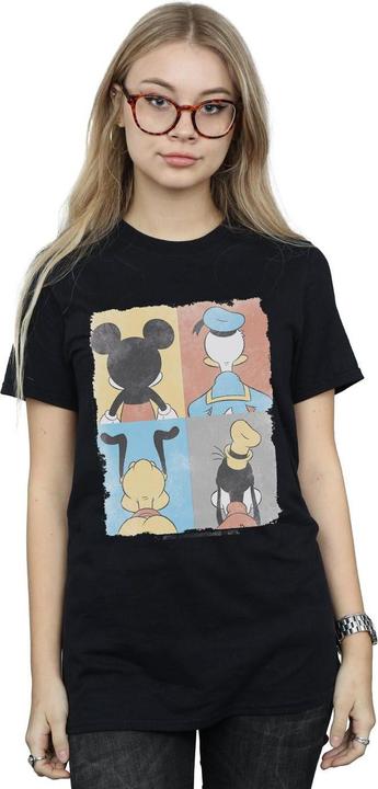 Immagine prodotto Disney Mickey Mouse Four Backs Maglietta Ampia Donna (XXL)