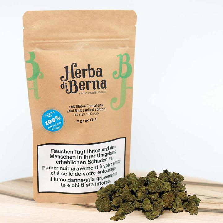 Produktbild Herba di Berna Cannatonic Indoor Mini Buds (21 g, Indoor)