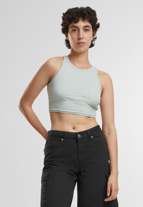 Urban Classics Ladies Cropped Rib Top - 3760