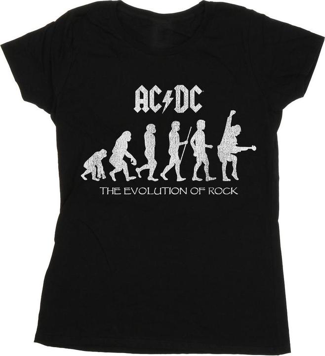 Immagine prodotto AC/DC Maglietta in cotone "Evolution of Rock" Femmes/Dames (XL)
