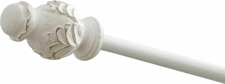 Actual product image Loberon Curtain pole Tobe antique white