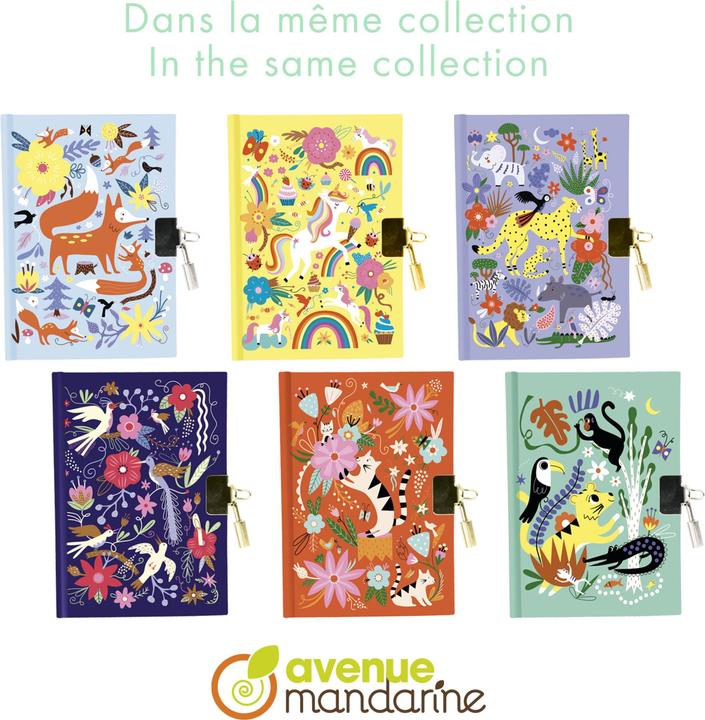 Immagine prodotto Avenue Mandarine Diario unicorno