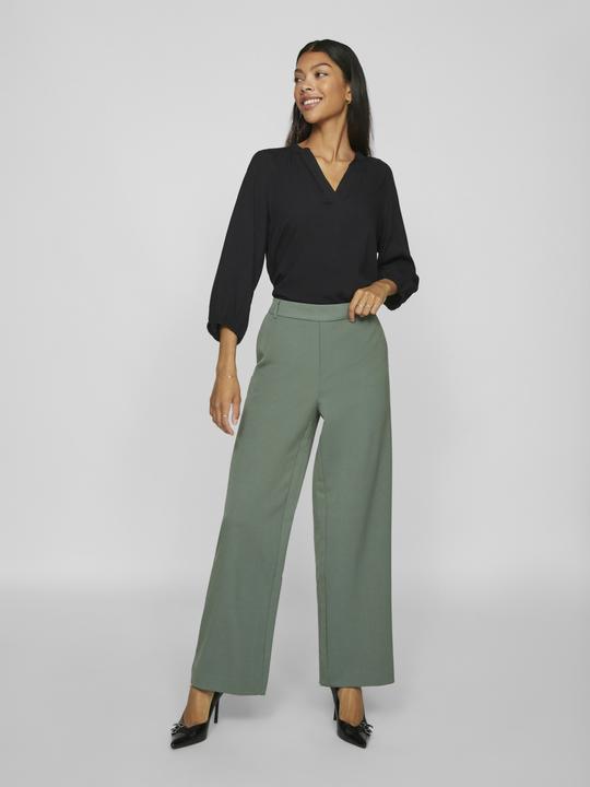 Image du produit Vila Pantalon taille haute à jambe large (38)