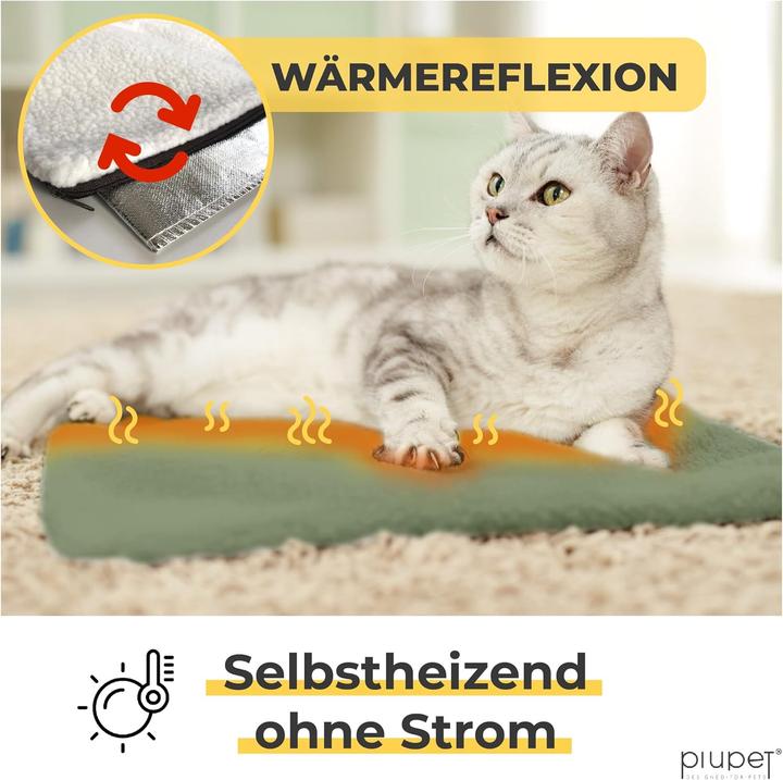 Produktbild PiuPet Selbstheizende Katzendecke (Katze)