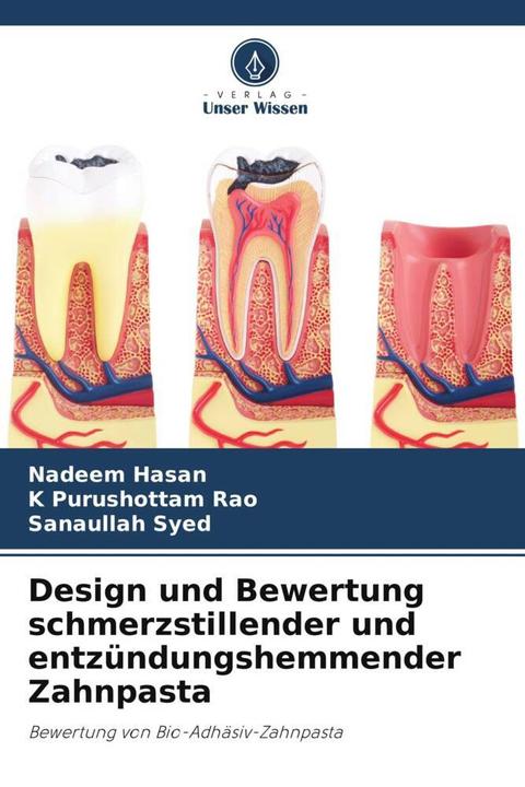 Immagine prodotto Design und Bewertung schmerzstillender und entzündungshemmender Zahnpasta