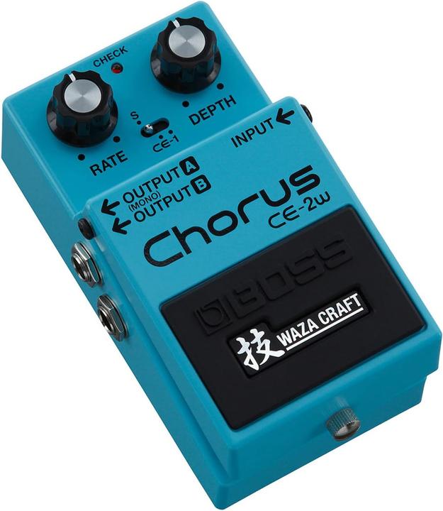 Actual product image BOSS CE-2W Waza Craft Chorus Pedal with Cable