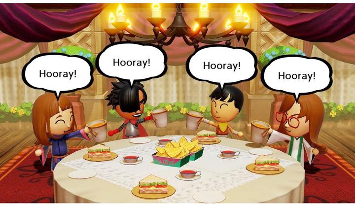 Actual product image Nintendo Miitopia (Switch, Multilingual)