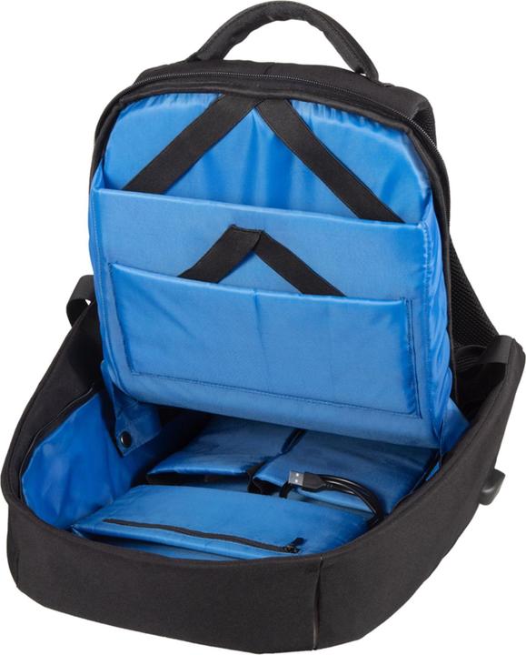 Produktbild Lightpak Laptop-Rucksack RPET Kunstfaser schwarz (27 l)