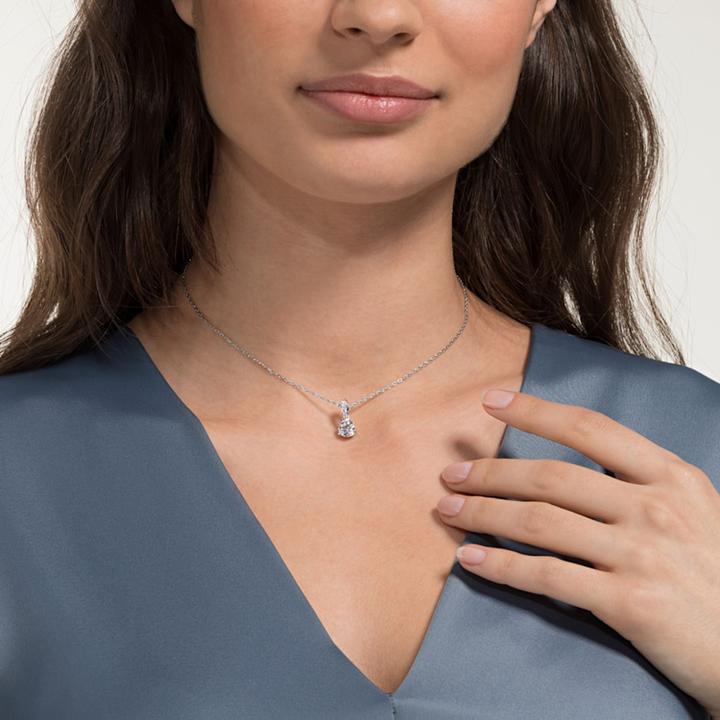Immagine prodotto Swarovski Collana Solitaire (Metallo Swarovski, 38 cm)