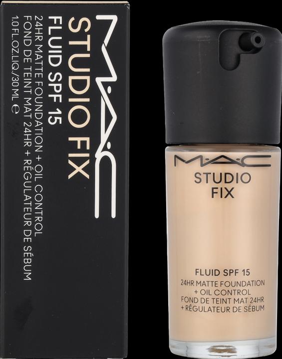 MAC Cosmetics Studio Fix Fluid Fond de Teint Sun Protection Factor 15 (re) NC12 (Nr. NC12)