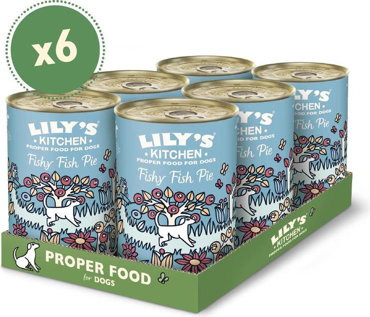 Image du produit Lily's Kitchen Pâté de poisson (Adulte, Senior, Junior, 6 pcs, 2400 g)