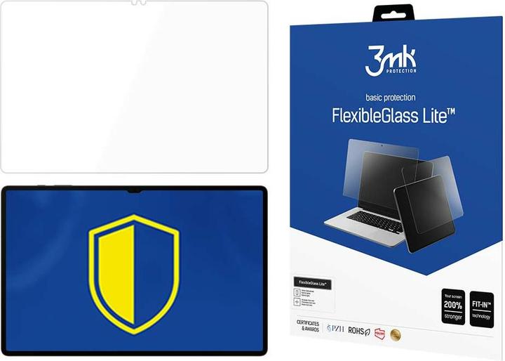 3MK FlexibleGlass Lite Sam Tab S9+ Szkło Hybrydowe Lite (1 Piece, Galaxy Tab S9+)