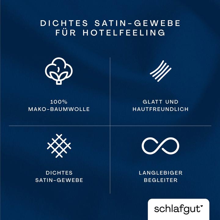 Produktbild schlafgut Woven Satin (Duvetbezug, 70 x 90 cm)