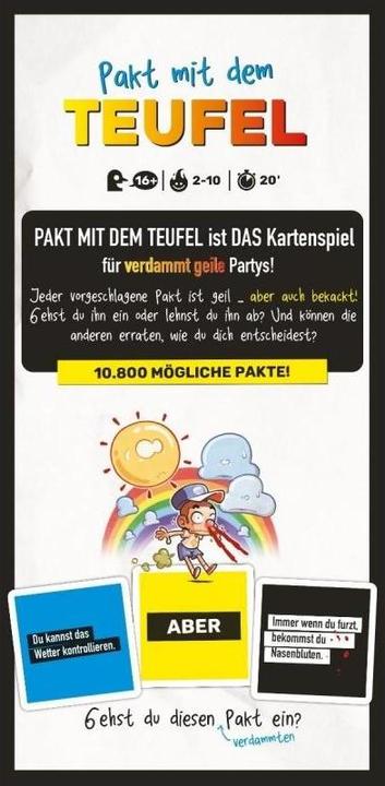 Image du produit Lumberjack studios Pacte avec le diable (Allemand)