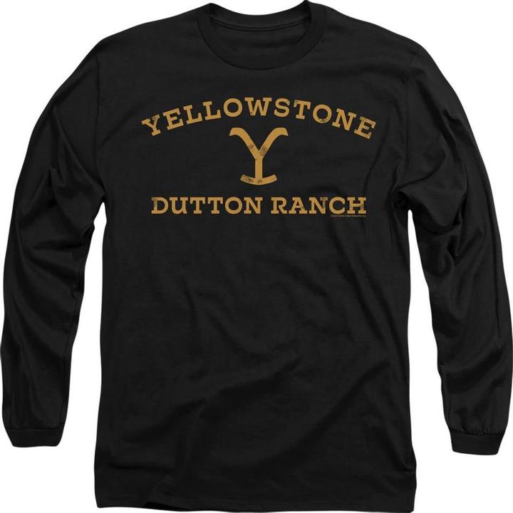 Actual product image Yellowstone Unisex Adult Arched Logo T-Shirt (XL)