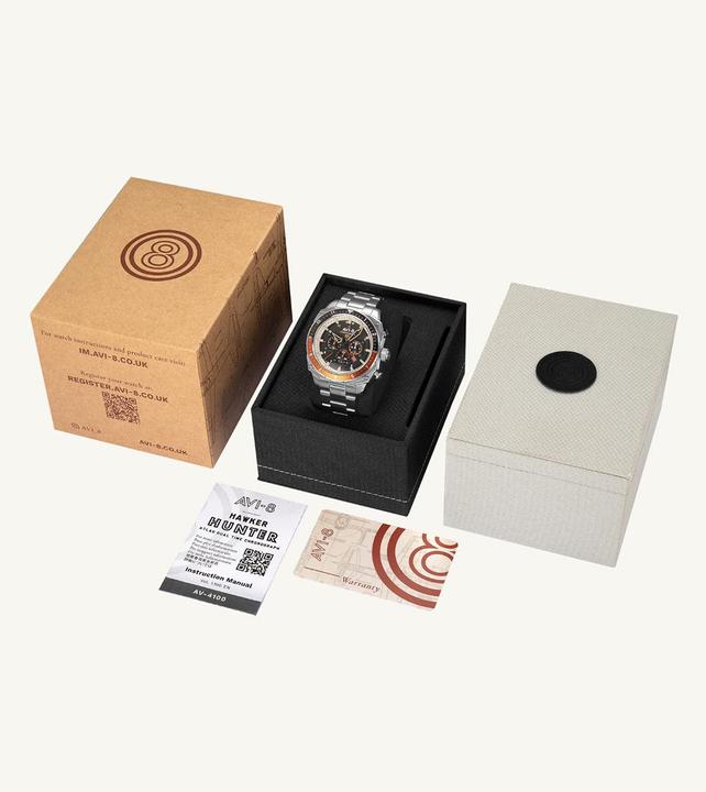 Immagine prodotto AVI-8 AV-4100-11 Hawker Hunter a doppio tempo (Cronografo)