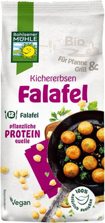 Actual product image Bohlsener Mühle Chickpeas Falafel Organic (165 g)