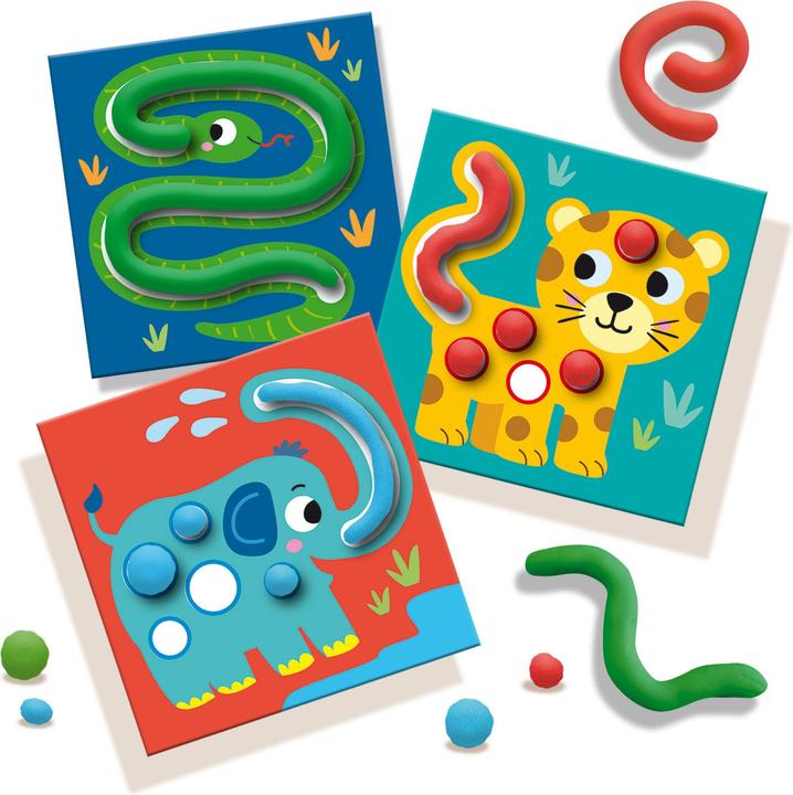 Produktbild Ses Creative My first Knetkarten Tiere