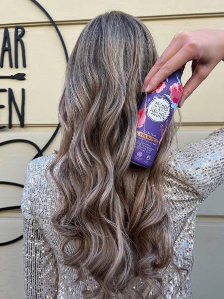 Produktbild dm Langhaarmädchen Haarshampoo Purple Care (Flüssiges Shampoo)