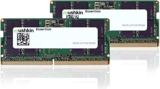 Immagine prodotto Mushkin SORAM D5 4800 64GB C40 Essentials (2 x 32GB, 4800 MHz, RAM DDR5, SO-DIMM)