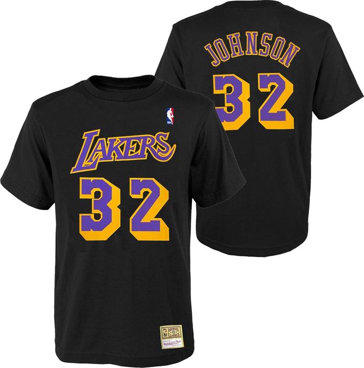 Immagine prodotto Mitchell & Ness N&N Tee Maglietta Magic Johnson Los Angeles Lakers Uomo (M)
