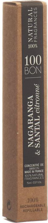 Produktbild 100BON Concentre Nagaranga Et Santal Citronne Edp (Eau de Parfum, 15 ml)
