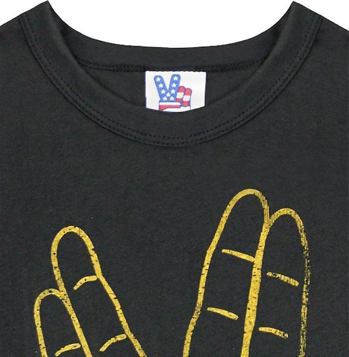Actual product image Junk Food Mens Live Long And Prosper Star Trek T-Shirt (S)