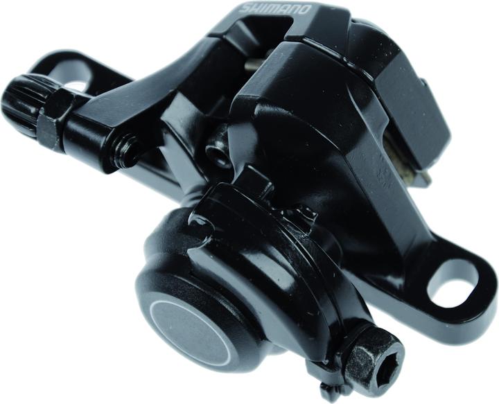 Produktbild Shimano Mechanischer Bremssattel BR-R317 Postmount vorn schwarz (Vorne + Hinten, Bremssattel, 1)