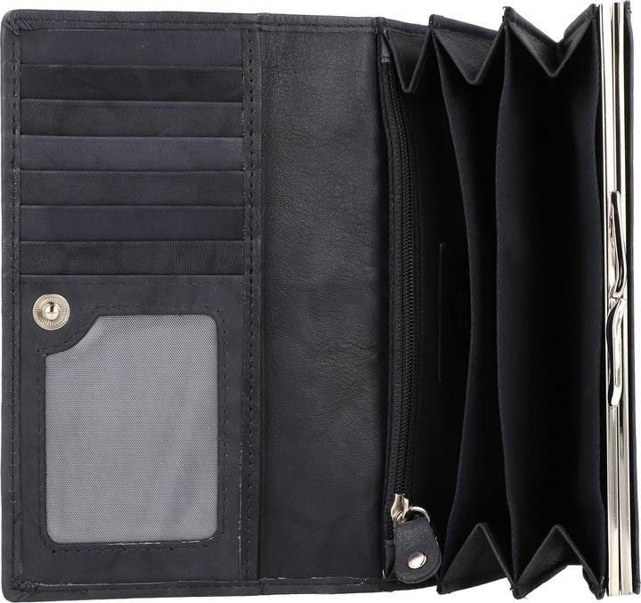 Actual product image Greenburry Basic wallet RFID leather 17 cm