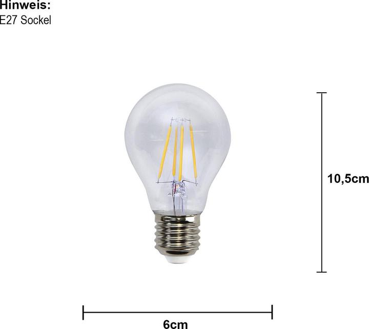 Image du produit Star Trading Filament (E27, 4 W, 400 lm, 1 x, E)